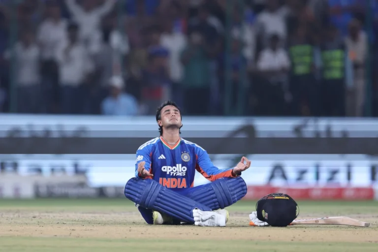 abhishek sharma record century