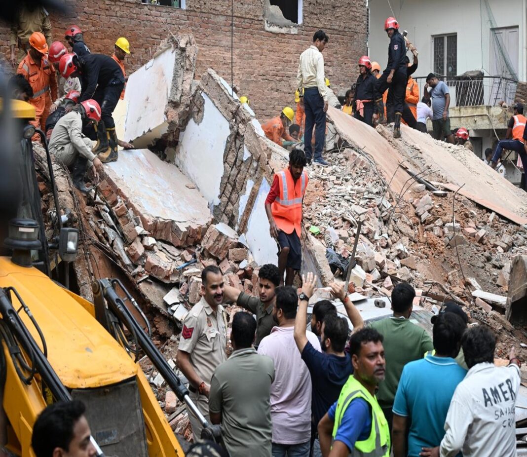 Delhi Building Collapse