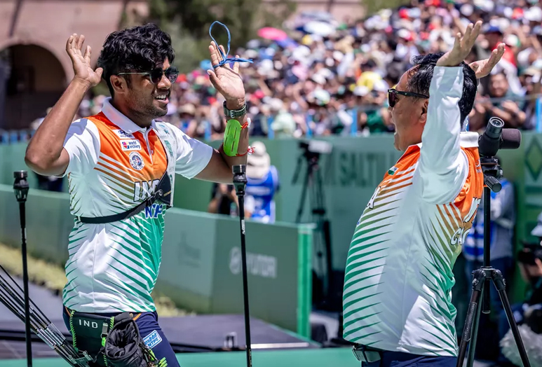 Dhiraj Bommadevara wins Archery World cup Gold