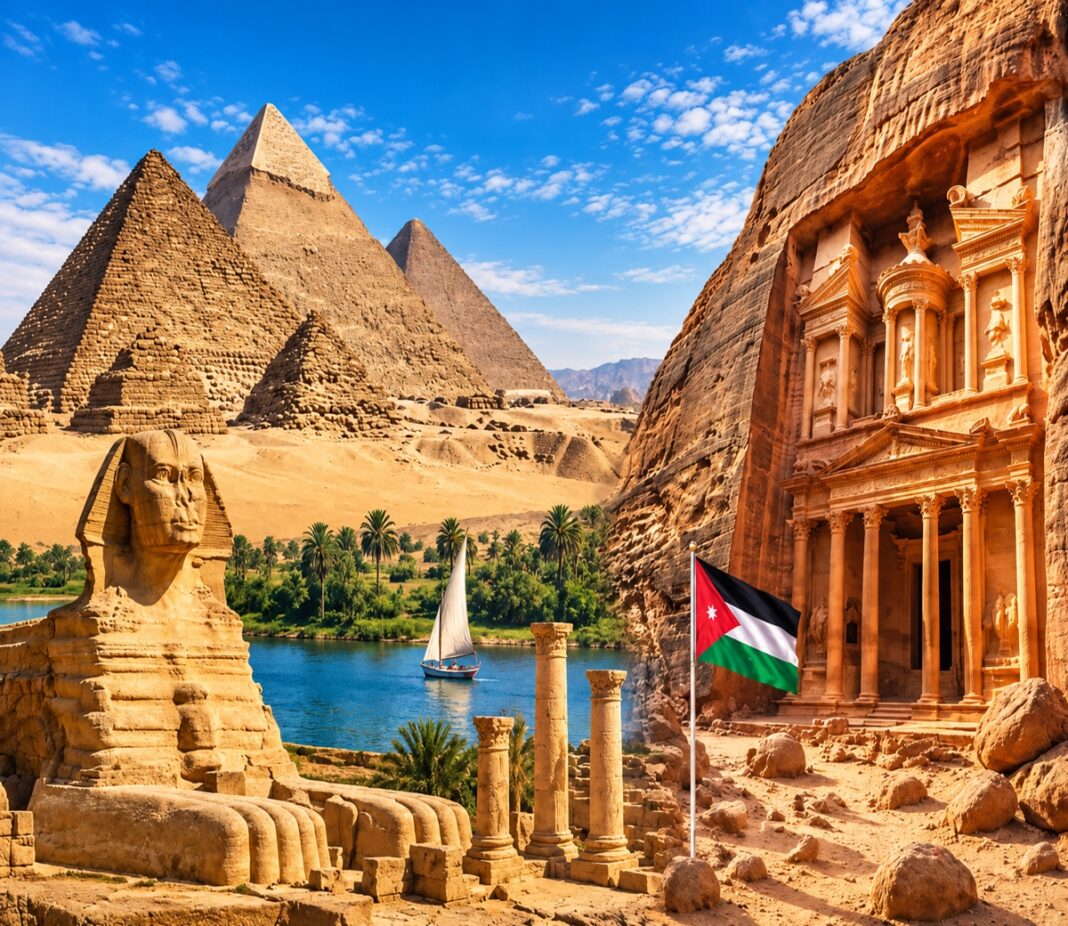 Egypt, India, And Saudi Arabia