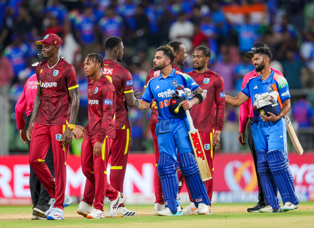 Kohli and gill centures vs WI