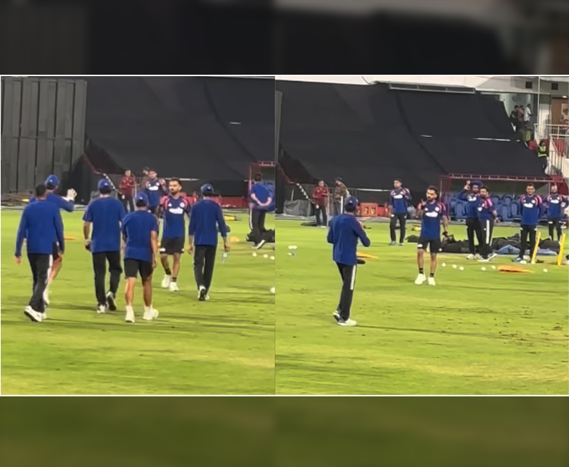 Virat gill fight ind vs wi