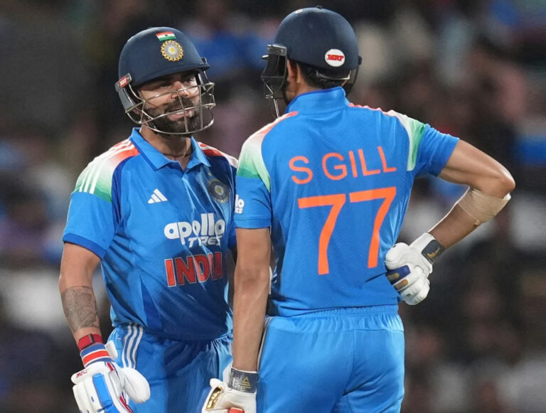 virat gill india vs west indies scorecard