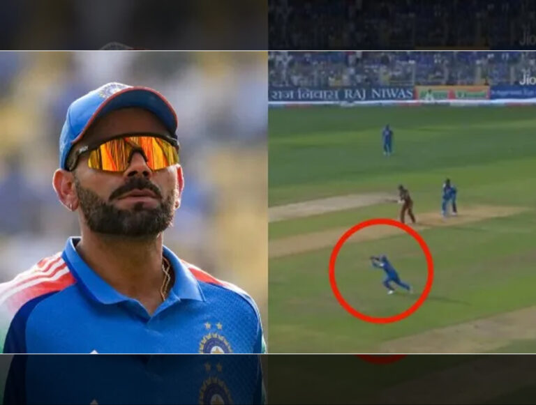 virat kohli catch drop