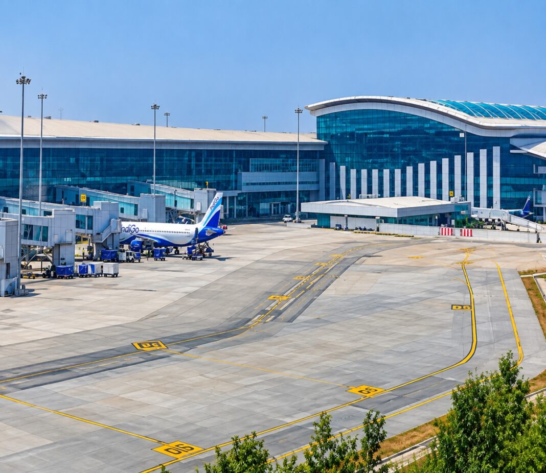 Hyderabads Indigo Flight