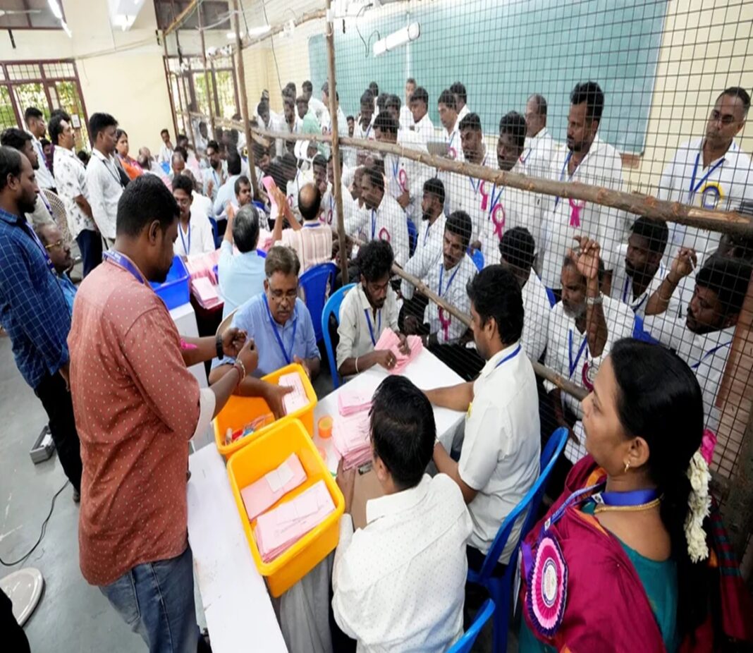 By-Polls Vote Counting